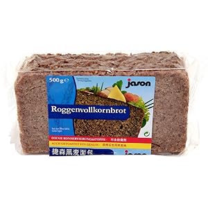 Jason捷森黑麦面包(500g)(进口)-食品-亚马逊中