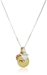 rling Silver with Yellow and Rose Gold Flashed 