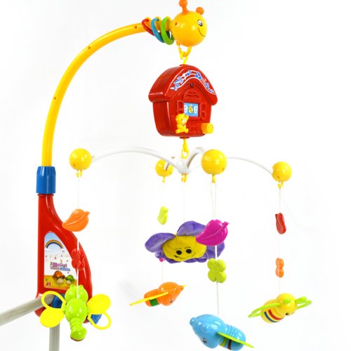 五星 床铃 婴儿玩具01岁 音乐 旋转 益智玩具 3