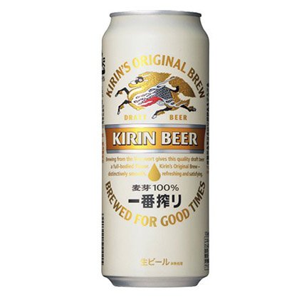 Kirin Ichiban 麒麟一番榨100%麦芽生啤酒 500ml*24罐 (整箱):亚马逊:食品