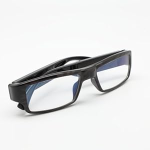 口外贸版高清平光眼镜摄像机,无孔设计,最薄摄