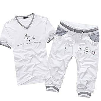 好衣府 <em>潮夏季</em>针织<em>短裤男</em>运动卫裤 男七分裤休