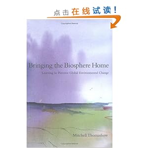 ing the Biosphere Home: Learning to Perceive 