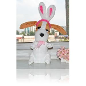 爱情公寓3同款 狗急了会跳墙 动态版 音乐毛绒