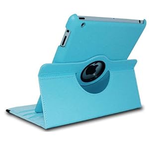 ipad 5保护套ipad air皮套荔枝纹360度旋转 ipa