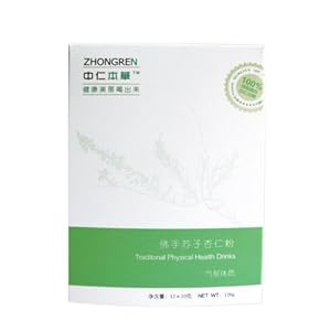 中仁本草佛手苏子杏仁粉(气郁体质)12袋*10克