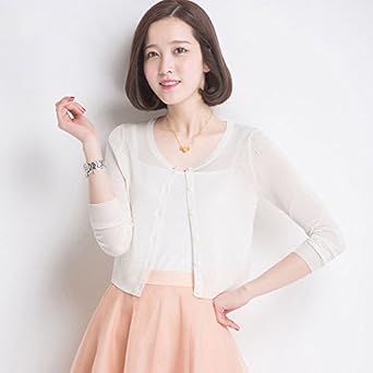 <em>恒源祥</em> 夏季薄针织<em>开衫女短款</em>空调衫 桑蚕丝女