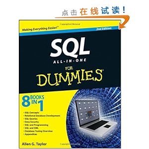 SQL All-in-One For Dummies\/Allen G. Taylor-图