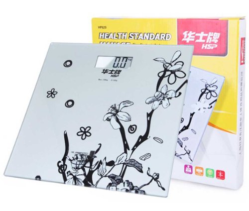 红双喜华士 HP829型 大屏电子秤健康体重秤:亚