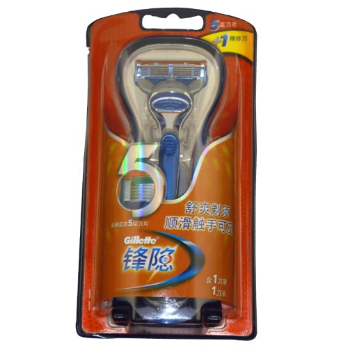 Gilltte 吉列 锋隐剃须刀 (含1刀架 1刀头) 5层弹性