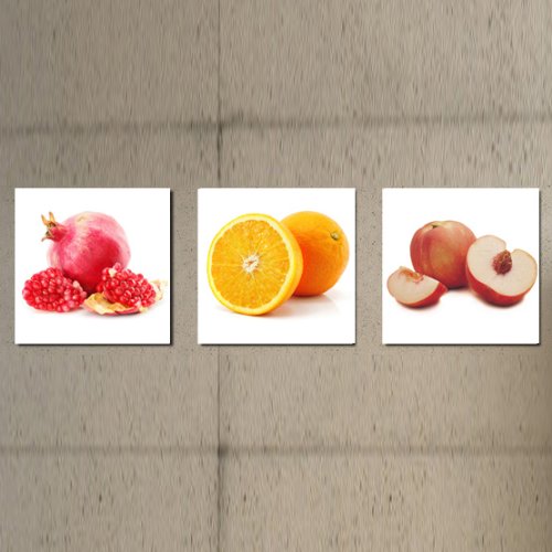 美时美刻 创意家居壁画餐厅装饰画水果画石榴