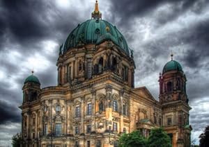 走遍全球海量图片 欧洲德国雷雨天气柏林大教