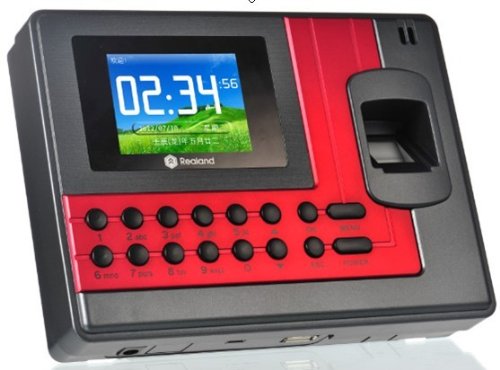 真地考勤机A-C110指纹打卡机 id\/密码\/指纹考勤