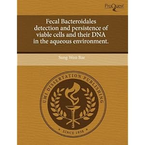 Fecal Bacteroidales Detection and Persistence