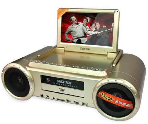 动dvd卡拉ok便携式DVD迷你音响高清evd影碟