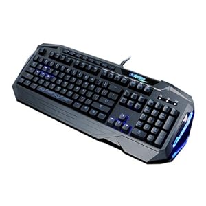 新盟 炼狱狂蛇KB02 机械多媒体游戏键盘 红轴