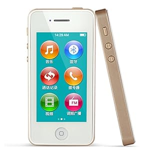 cds酷达5s迷你小手机(土豪金) 全电容触摸屏苹
