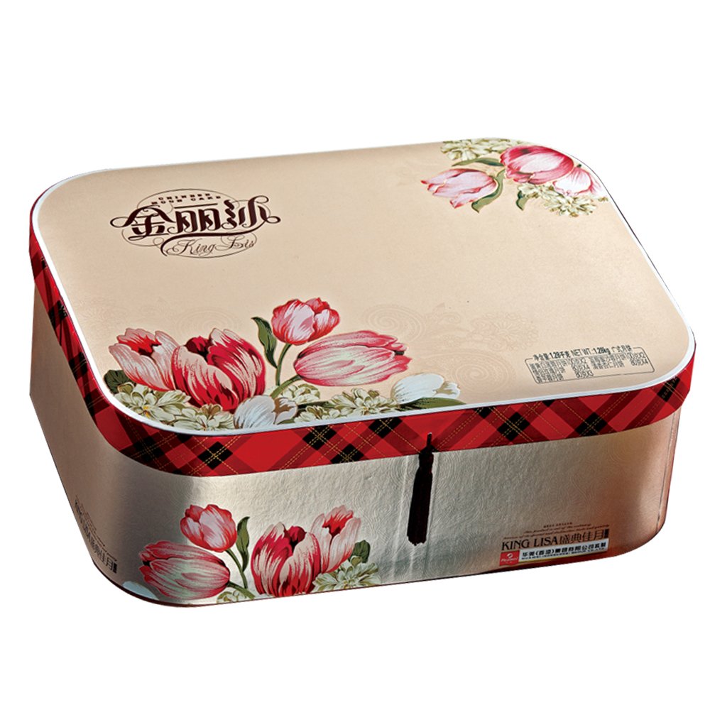 华美盛典佳月月饼礼盒1280g(gift box):亚马逊: