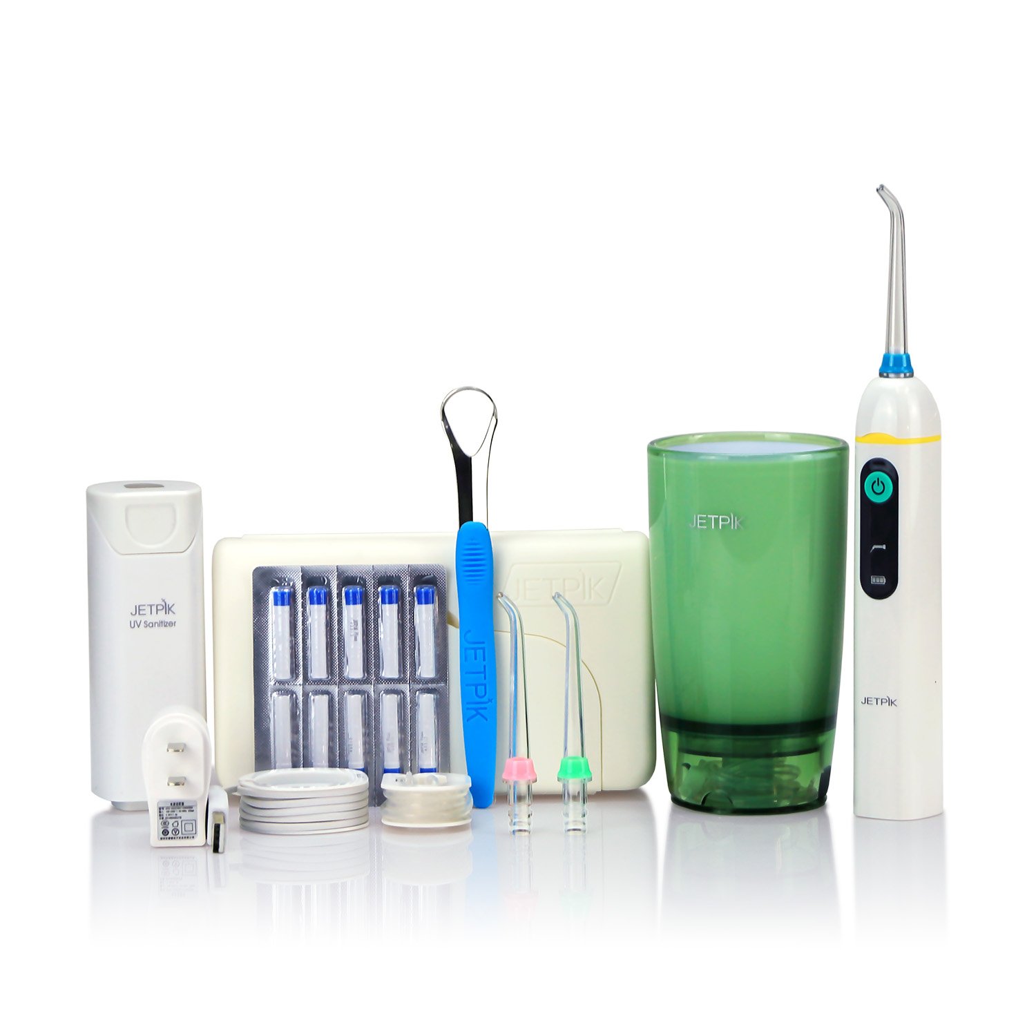 jetpik 美国 电动冲牙器 便携式洗牙器家用洁牙器水牙线 jp-50ultra
